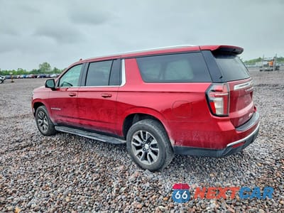 Drugie zdjęcie samochodu z przodu: 2021 CHEVROLET SUBURBAN K1500 LT VIN:1GNSKCKD7MR306707 - miniatura