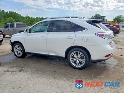 Drugie zdjęcie samochodu z przodu: 2010 LEXUS RX 450H VIN:JTJBC1BA4A2021173 - miniatura
