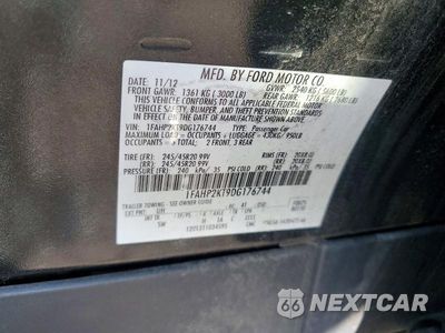 Zdjęcie 12 z 12 samochodu: 2013 FORD TAURUS SHO VIN:1FAHP2KT9DG176744 - miniatura