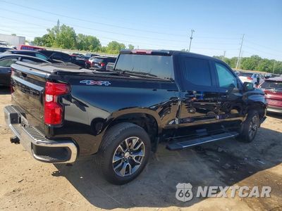 Trzecie zdjęcie samochodu z tyłu: 2024 CHEVROLET SILVERADO K1500 LT-L VIN:1GCPDKEK4RZ274819 - miniatura