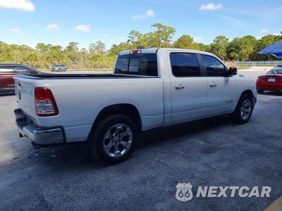 Trzecie zdjęcie samochodu z tyłu: 2022 RAM 1500 BIG HORN VIN:1C6RREMT6NN275730 - miniatura