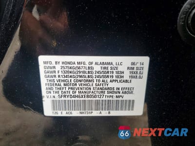Zdjęcie 13 z 13 samochodu: 2014 ACURA MDX TECHNOLOGY VIN:5FRYD4H6XEB050127 - miniatura