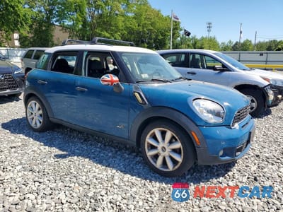 Czwarte zdjęcie samochodu z boku: 2012 MINI COOPER S COUNTRYMAN VIN:WMWZC5C51CWL57818 - miniatura