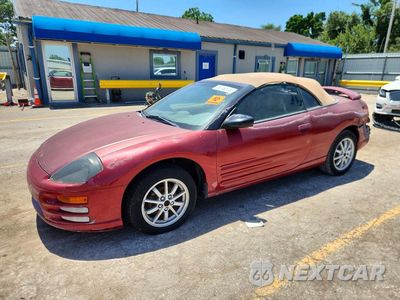 2001 MITSUBISHI ECLIPSE SPYDER GS 4A3AE45G41E019574 - główne zdjęcie licytacji z USA - miniatura