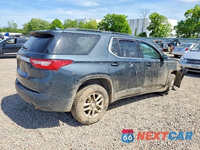 Trzecie zdjęcie samochodu z tyłu: 2020 CHEVROLET TRAVERSE LT VIN:1GNEVGKW3LJ255071 - miniatura
