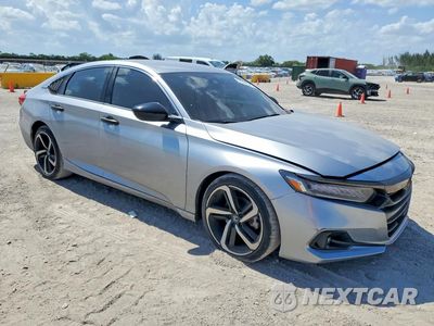 Czwarte zdjęcie samochodu z boku: 2022 HONDA ACCORD SPORT SE VIN:1HGCV1F4XNA018121 - miniatura