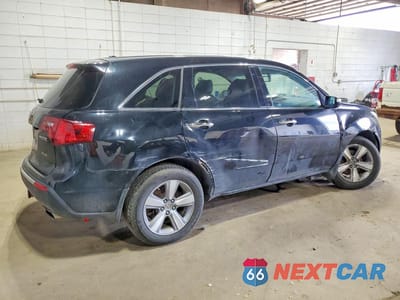 Trzecie zdjęcie samochodu z tyłu: 2012 ACURA MDX VIN:2HNYD2H22CH520882 - miniatura