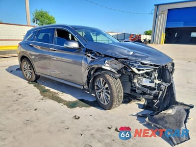 Czwarte zdjęcie samochodu z boku: 2024 INFINITI QX50 LUXE VIN:3PCAJ5BA2RF106338 - miniatura