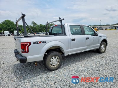 Trzecie zdjęcie samochodu z tyłu: 2017 FORD F150 SUPERCREW VIN:1FTEW1EF0HFA88628 - miniatura