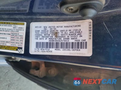 Zdjęcie 12 z 12 samochodu: 2006 TOYOTA COROLLA S VIN:1NXBR30E06Z578415 - miniatura