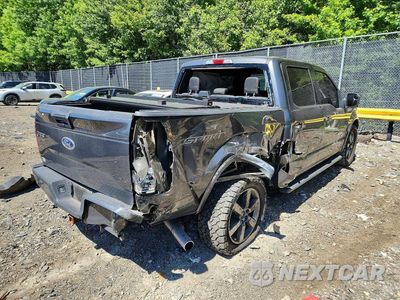 Trzecie zdjęcie samochodu z tyłu: 2016 FORD F150 SUPERCREW VIN:1FTEW1CG4GFB81694 - miniatura