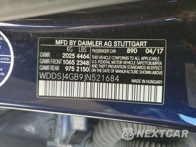 Zdjęcie 13 z 13 samochodu: 2018 MERCEDES-BENZ CLA 250 4MATIC VIN:WDDSJ4GB9JN521684 - miniatura