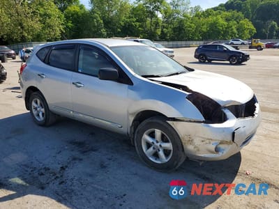 Czwarte zdjęcie samochodu z boku: 2012 NISSAN ROGUE S VIN:JN8AS5MV5CW711636 - miniatura