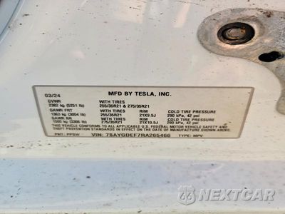 Zdjęcie 13 z 13 samochodu: 2024 TESLA MODEL Y VIN:7SAYGDEF7RA265466 - miniatura