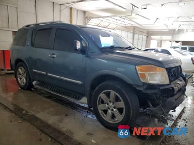 Czwarte zdjęcie samochodu z boku: 2011 NISSAN ARMADA PLATINUM VIN:5N1AA0NF6BN617189 - miniatura