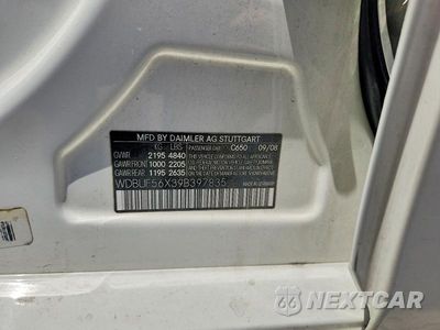 Zdjęcie 12 z 12 samochodu: 2009 MERCEDES-BENZ E 350 VIN:WDBUF56X39B397835 - miniatura