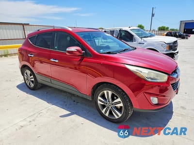 Czwarte zdjęcie samochodu z boku: 2015 HYUNDAI TUCSON LIMITED VIN:KM8JU3AG6FU116578 - miniatura