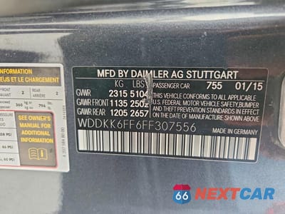 Zdjęcie 12 z 12 samochodu: 2015 MERCEDES-BENZ E 400 VIN:WDDKK6FF6FF307556 - miniatura