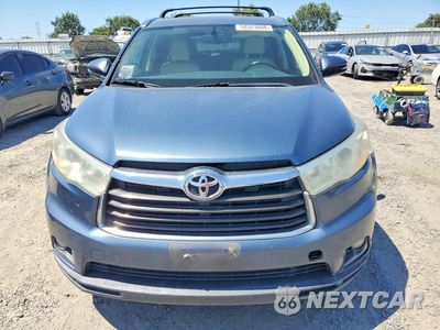 Piąte zdjęcie samochodu w środku: 2014 TOYOTA HIGHLANDER XLE VIN:5TDJKRFH8ES020372 - miniatura