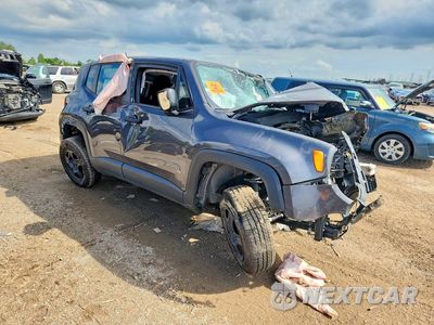 Czwarte zdjęcie samochodu z boku: 2017 JEEP RENEGADE SPORT VIN:ZACCJAAB5HPF37324 - miniatura