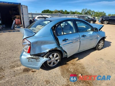Trzecie zdjęcie samochodu z tyłu: 2006 HYUNDAI ACCENT GLS VIN:KMHCN46C26U010050 - miniatura