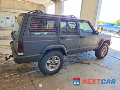 Trzecie zdjęcie samochodu z tyłu: 2000 JEEP CHEROKEE SPORT VIN:1J4FF48S6YL180952 - miniatura