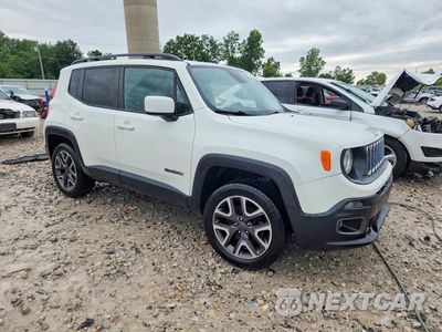 Czwarte zdjęcie samochodu z boku: 2016 JEEP RENEGADE LATITUDE VIN:ZACCJBBT0GPC99734 - miniatura
