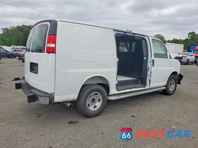 Trzecie zdjęcie samochodu z tyłu: 2025 CHEVROLET EXPRESS G2500 VIN:1GCWGAFP1S1260825 - miniatura