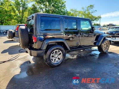 Trzecie zdjęcie samochodu z tyłu: 2016 JEEP WRANGLER UNLIMITED RUBICON VIN:1C4BJWFG0GL119446 - miniatura