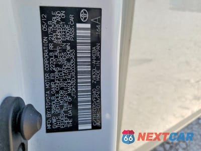 Zdjęcie 12 z 12 samochodu: 2012 TOYOTA PRIUS THREE VIN:JTDKN3DU4C0335453 - miniatura