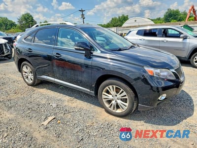 Czwarte zdjęcie samochodu z boku: 2012 LEXUS RX 450H VIN:JTJBC1BA5C2435405 - miniatura