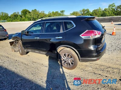 Trzecie zdjęcie samochodu z tyłu: 2016 NISSAN ROGUE SL VIN:5N1AT2MT3GC791818 - miniatura