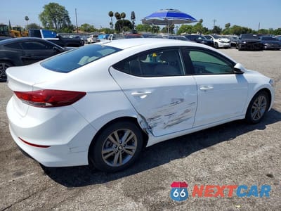 Trzecie zdjęcie samochodu z tyłu: 2018 HYUNDAI ELANTRA SEL VIN:5NPD84LF4JH224670 - miniatura