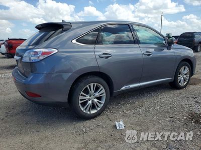 Trzecie zdjęcie samochodu z tyłu: 2012 LEXUS RX 450H VIN:JTJZB1BA9C2408189 - miniatura