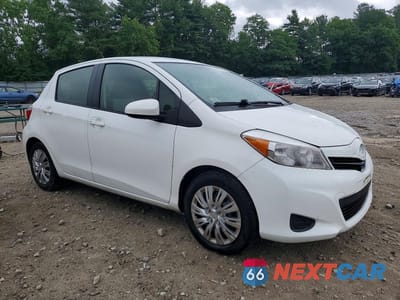 Czwarte zdjęcie samochodu z boku: 2012 TOYOTA YARIS 5-DOOR LE VIN:JTDKTUD35CD517447 - miniatura