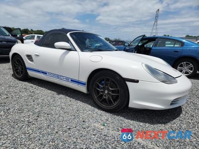 Czwarte zdjęcie samochodu z boku: 2003 PORSCHE BOXSTER VIN:WP0CA298X3U621127 - miniatura