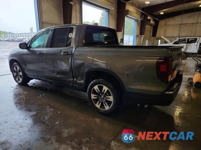 Drugie zdjęcie samochodu z przodu: 2018 HONDA RIDGELINE RTL VIN:5FPYK3F65JB001424 - miniatura