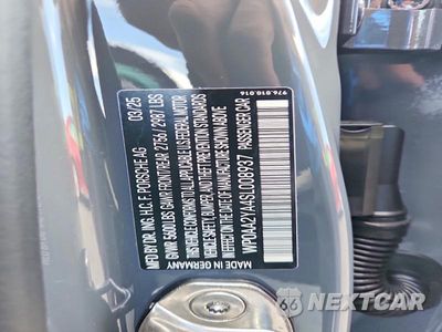 Zdjęcie 12 z 12 samochodu: 2025 PORSCHE PANAMERA BASE VIN:WP0AA2YA4SL008937 - miniatura