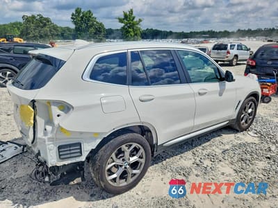 Trzecie zdjęcie samochodu z tyłu: 2023 BMW X3 SDRIVE30I VIN:5UX43DP05P9S61330 - miniatura