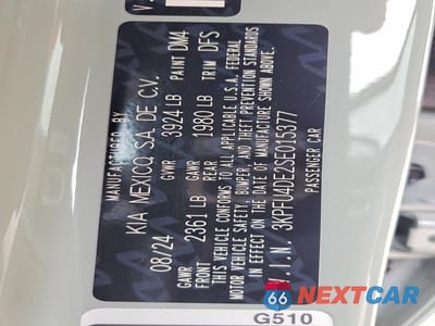 Zdjęcie 13 z 13 samochodu: 2025 KIA K4 EX VIN:3KPFU4DE2SE015377 - miniatura