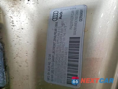 Zdjęcie 12 z 12 samochodu: 2007 AUDI A8 L QUATTRO VIN:WAUMV44EX7N012683 - miniatura