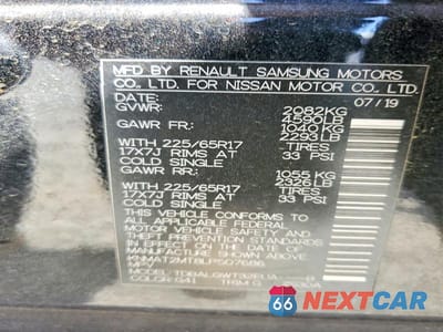 Zdjęcie 14 z 14 samochodu: 2020 NISSAN ROGUE SV VIN:KNMAT2MT8LP507686 - miniatura
