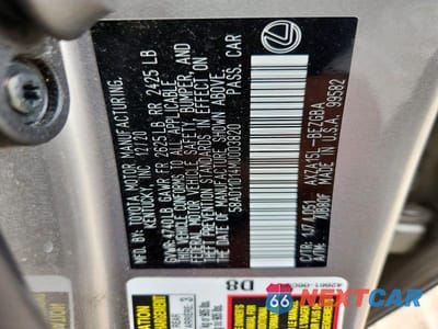 Zdjęcie 12 z 12 samochodu: 2021 LEXUS ES 250 BASE VIN:58AD11D14MU003820 - miniatura