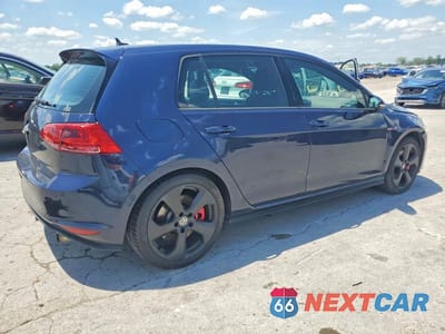 Trzecie zdjęcie samochodu z tyłu: 2016 VOLKSWAGEN GTI S VIN:3VW547AUXGM026906 - miniatura