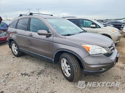 Czwarte zdjęcie samochodu z boku: 2011 HONDA CR-V EXL VIN:5J6RE4H75BL086239 - miniatura