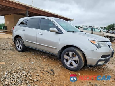 Czwarte zdjęcie samochodu z boku: 2013 ACURA MDX VIN:2HNYD2H28DH512108 - miniatura