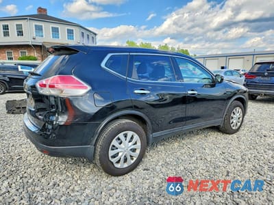 Trzecie zdjęcie samochodu z tyłu: 2015 NISSAN ROGUE S VIN:KNMAT2MV7FP583907 - miniatura