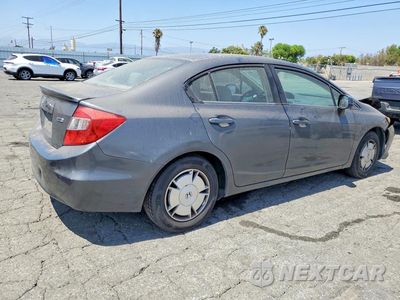 Trzecie zdjęcie samochodu z tyłu: 2012 HONDA CIVIC HF VIN:2HGFB2F69CH574013 - miniatura