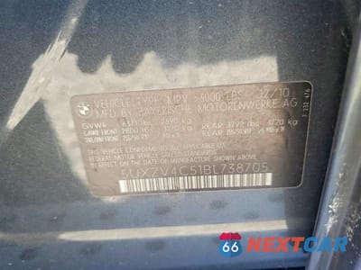 Zdjęcie 13 z 13 samochodu: 2011 BMW X5 XDRIVE35I VIN:5UXZV4C51BL738705 - miniatura