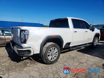 Trzecie zdjęcie samochodu z tyłu: 2021 GMC SIERRA K2500 DENALI VIN:1GT49REY7MF187749 - miniatura